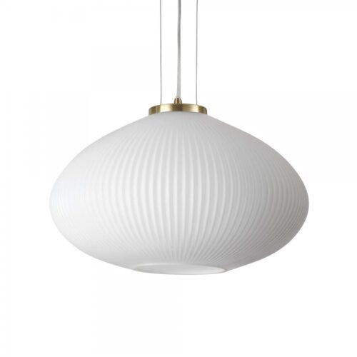 Ideal lux 285191 Plisse Lustr | E27 | Bílá