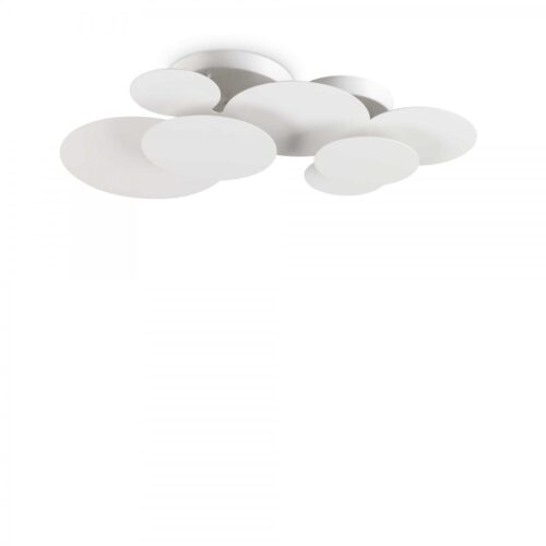 Ideal lux 285207 Cloud Pl LED Přisazené stropní svítidlo | Teplá bílá | Bílá | 51W