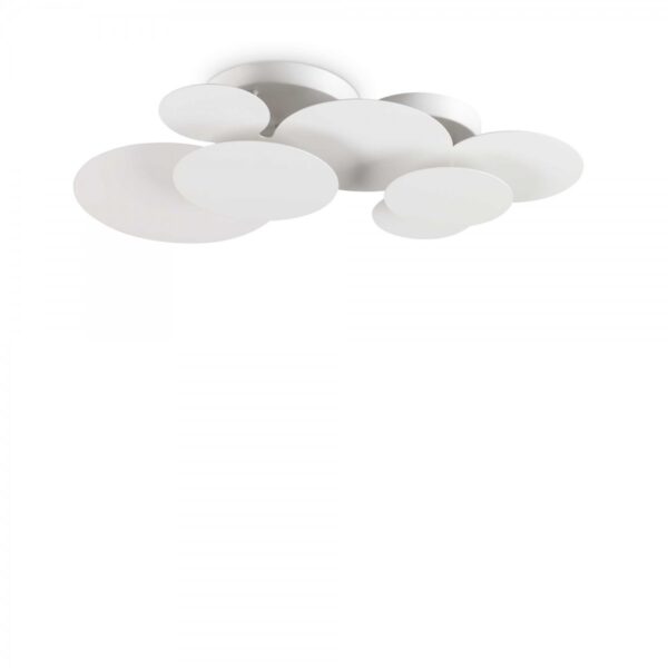 Ideal lux 285207 Cloud Pl LED Přisazené stropní svítidlo | Teplá bílá | Bílá | 51W