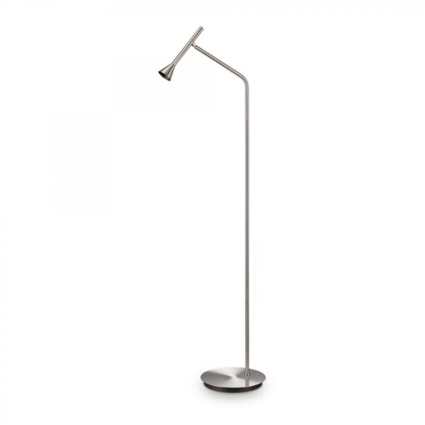 Ideal lux 285337 Diesis Pt LED stojací lampa | Teplá bílá | Kov | Nikl | 7W