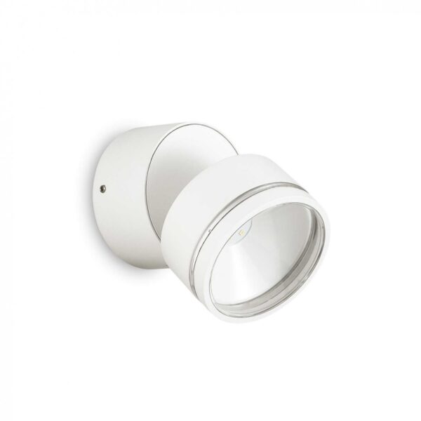 Ideal lux 285474 Omega Ap LED Nástěnné venkovní světlo | Teplá bílá | Bílá | 7W