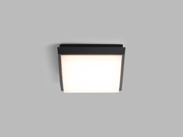 LED2 5130834 Quado LED Stropní venkovní světlo | Teplá bílá | Černá | 10W