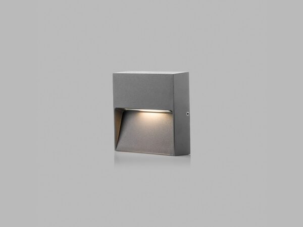 LED2 5130534 Step LED Nástěnné venkovní světlo | Teplá bílá | Černá | 3W