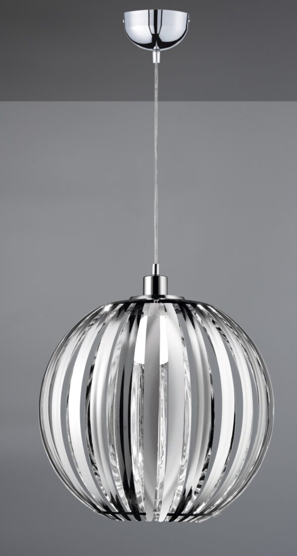 Trio 304100106 Zucca Lustr | E27 | Chrom | Kov