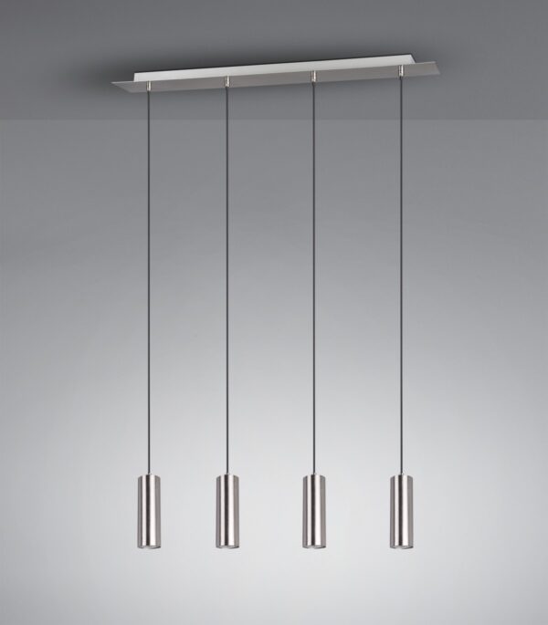 Trio 312400407 Marley Lustr | GU10 | Kov | Nikl
