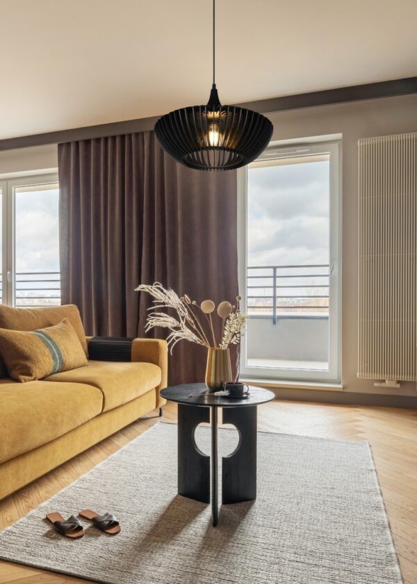 Trio 315900132 Colino Lustr | E27 | Černá