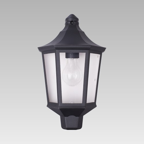 LUXERA 92031600 Tulsa Zahradní sloupkové světlo | E27 | Černá