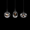 Trio 317000332 Lumina Lustr | E14 | Černá