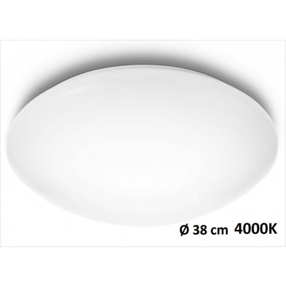 Philips 31802/31/16 LED nástěnní svítidlo | Přírodní bílá | Bílá | 4x6W | 6