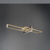 Trio 320310308 Salina LED stropní svítidlo | Teplá bílá | Černá | 34W