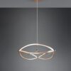 Trio 321210108 Charivari LED lustr | Teplá bílá | 42W | Barevný kov | Mosaz