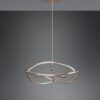 Trio 321210108 Charivari LED lustr | Teplá bílá | 42W | Barevný kov | Mosaz