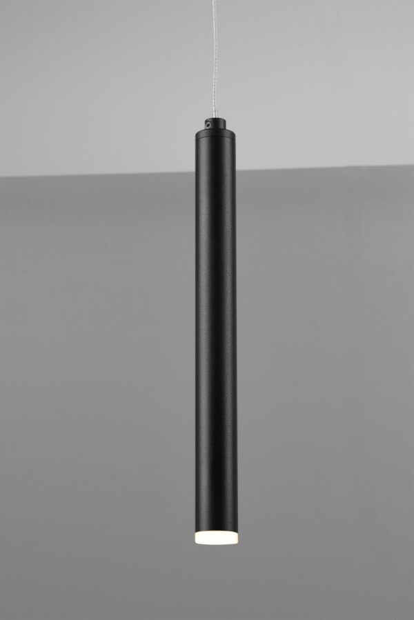 Trio 321611132 Tubular LED stropní svítidlo | Teplá bílá | 2W | Černá