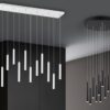 Trio 321691132 Tubular LED stropní svítidlo | Teplá bílá | 2W | Černá