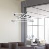 Trio 321910342 Durban LED stropní svítidlo | Teplá bílá | 75W | Černá