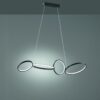 Trio 322610432 Rondo LED stropní svítidlo | Teplá bílá | 37=3300lmW | Černá