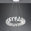 Trio 325110131 Curl LED stropní svítidlo | Přírodní bílá | 33W | Bílá