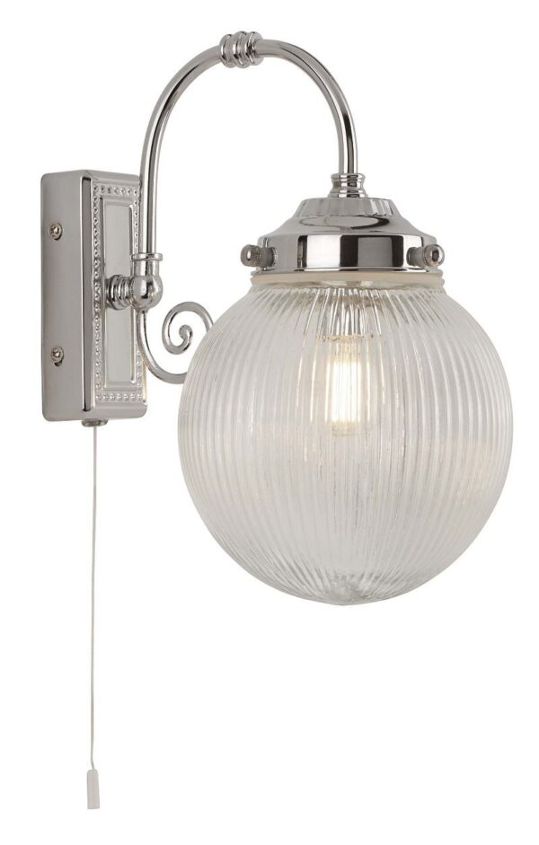 Searchlight 96003259CC Belvue Koupelnové stropní svítidlo | E14 | Chrom | Kov