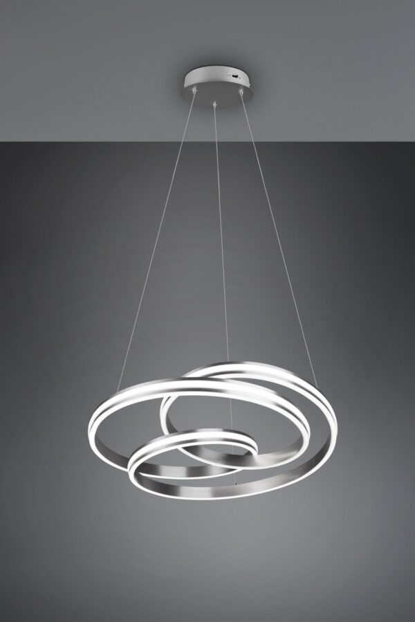 Trio 326210107 Nuria LED stropní svítidlo | Variabilní | Kov | Nikl | 60W