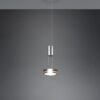 Trio 326510107 Franklin LED stropní svítidlo | Teplá bílá | Kov | Nikl | 9W
