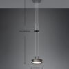 Trio 326510142 Franklin LED stropní svítidlo | Teplá bílá | Černá | 9W