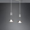 Trio 326510207 Franklin LED stropní svítidlo | Teplá bílá | Kov | Nikl | 2x9W