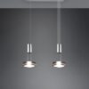 Trio 326510207 Franklin LED stropní svítidlo | Teplá bílá | Kov | Nikl | 2x9W