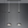 Trio 326510242 Franklin LED stropní svítidlo | Teplá bílá | Černá | 2x9W