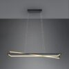 Trio 326810132 Edge LED stropní svítidlo | Variabilní | Černá | 35W
