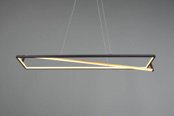 Trio 326810132 Edge LED stropní svítidlo | Variabilní | Černá | 35W