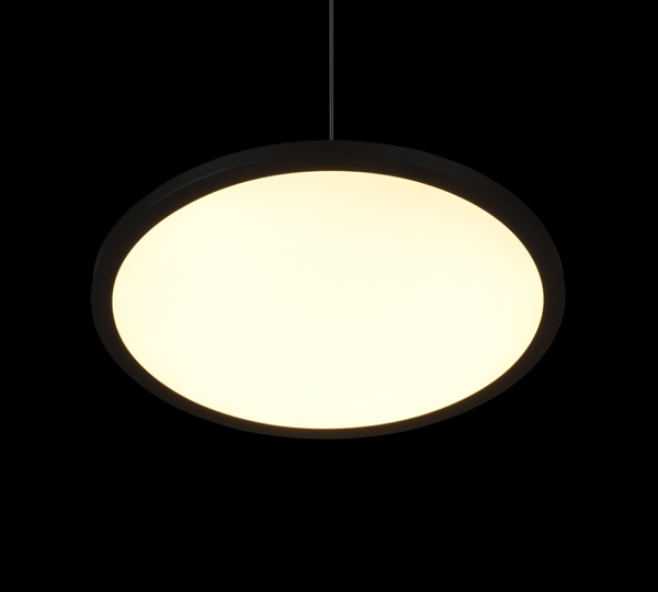Trio 340910132 Tray LED stropní svítidlo | Teplá bílá | 29W | Černá