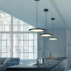 Trio 340910132 Tray LED stropní svítidlo | Teplá bílá | 29W | Černá