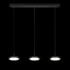 Trio 340910332 Tray LED stropní svítidlo | Teplá bílá | 3x10W | Černá