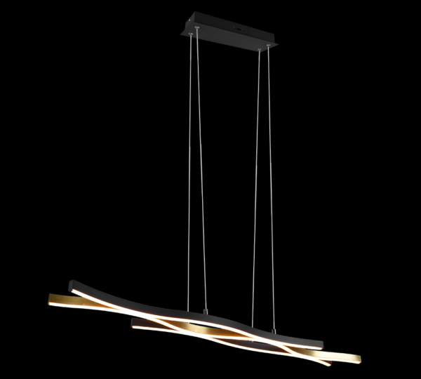 Trio 341210308 Blaze LED Vnitřní osvětlení | Variabilní | 35W | Barevný kov | Mosaz