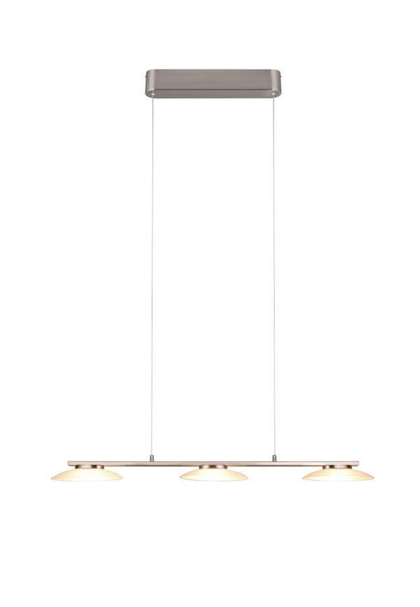 Trio 343610307 LED stropní svítidlo | Teplá bílá | 3x9W