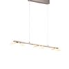 Trio 343610307 LED stropní svítidlo | Teplá bílá | 3x9W