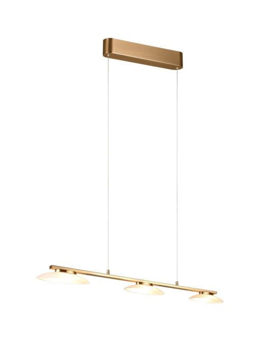 Trio 343610308 LED stropní svítidlo | Teplá bílá | 3x9W