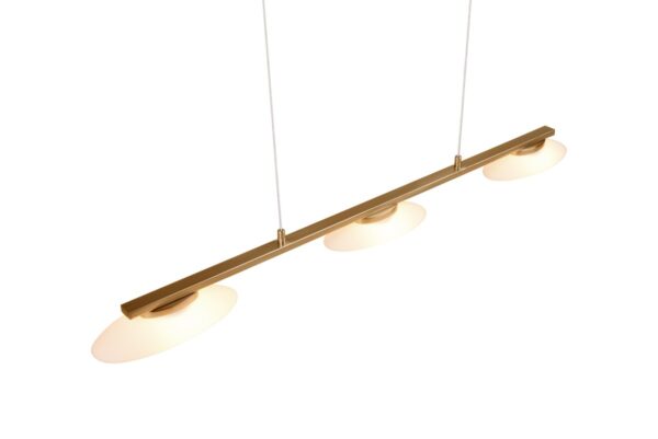 Trio 343610308 LED stropní svítidlo | Teplá bílá | 3x9W