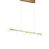 Trio 343610308 LED stropní svítidlo | Teplá bílá | 3x9W