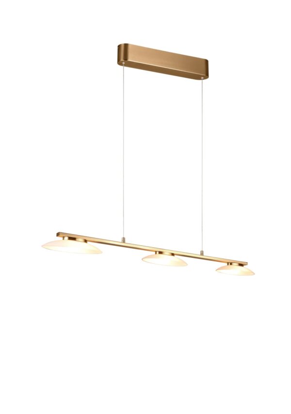 Trio 343610308 LED stropní svítidlo | Teplá bílá | 3x9W
