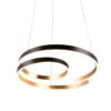 Trio 344110180 LED stropní svítidlo | Teplá bílá | 68W | Černá