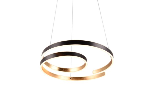 Trio 344110180 LED stropní svítidlo | Teplá bílá | 68W | Černá