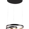 Trio 344110180 LED stropní svítidlo | Teplá bílá | 68W | Černá