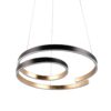Trio 344110180 LED stropní svítidlo | Teplá bílá | 68W | Černá