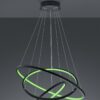 Trio 352710342 Aaron Smart LED stropní svítidlo | RGB | Variabilní | 80W | Černá