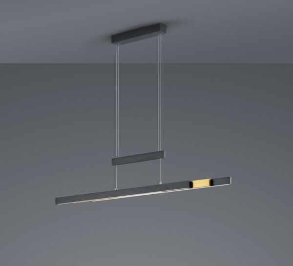 Trio 375310502 Trajan LED stropní svítidlo | Variabilní | Černá | 45W | 2
