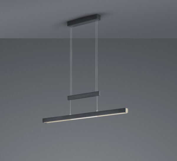 Trio 375310502 Trajan LED stropní svítidlo | Variabilní | Černá | 45W | 4