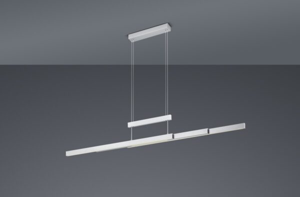 Trio 375310507 Trajan LED stropní svítidlo | Variabilní | 42W | Kov | Nikl