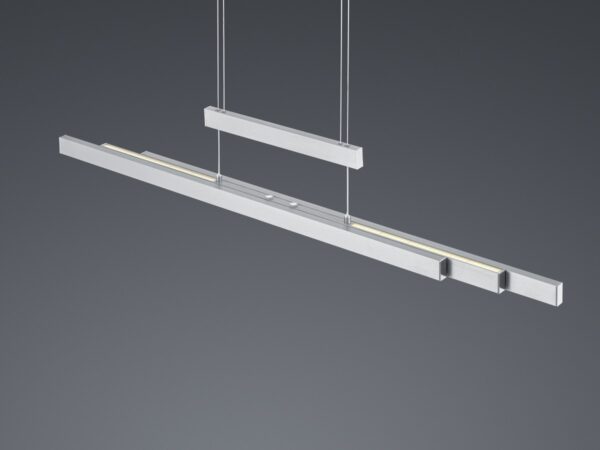 Trio 375310507 Trajan LED stropní svítidlo | Variabilní | 42W | Kov | Nikl