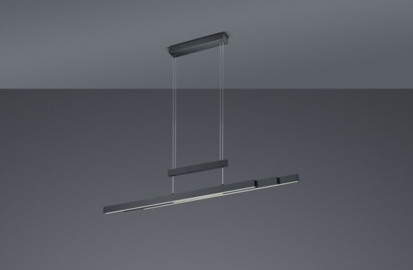 Trio 375310532 Trajan LED stropní svítidlo | Variabilní | 42W | Černá